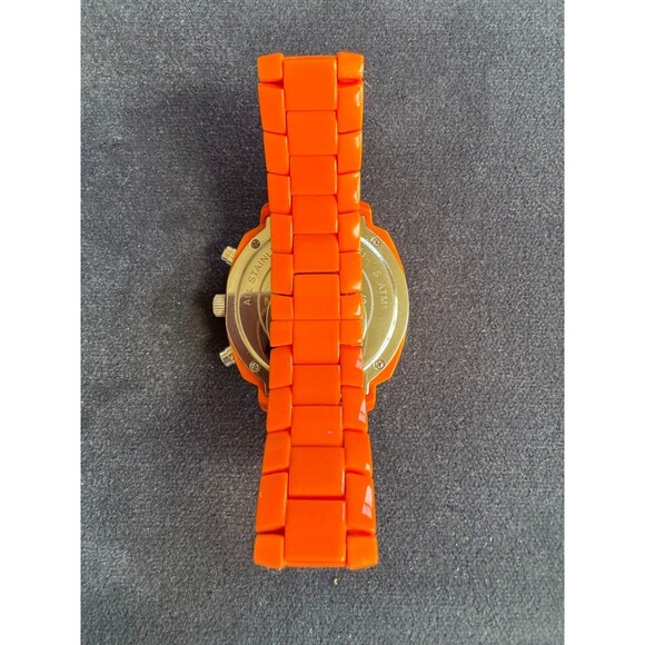 Michael Kors Chunky Orange Watch MK-5119 Crystal Bezel Chronograph Quartz main image 13